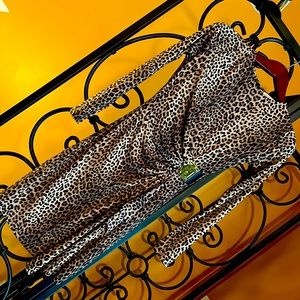 MICHAEL KORS Michael Faux Wrap Dress